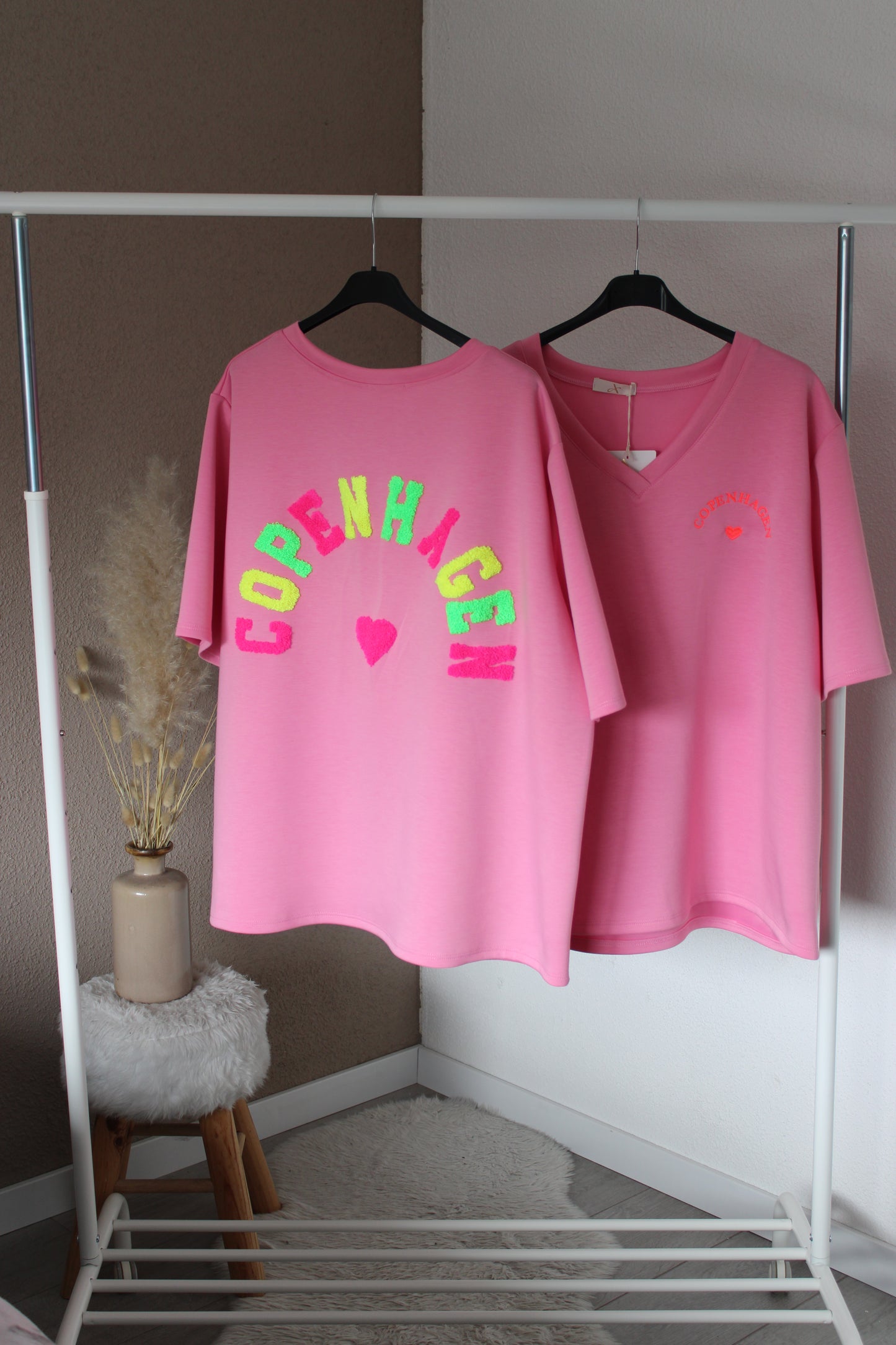 Copenhagen t-shirt roze