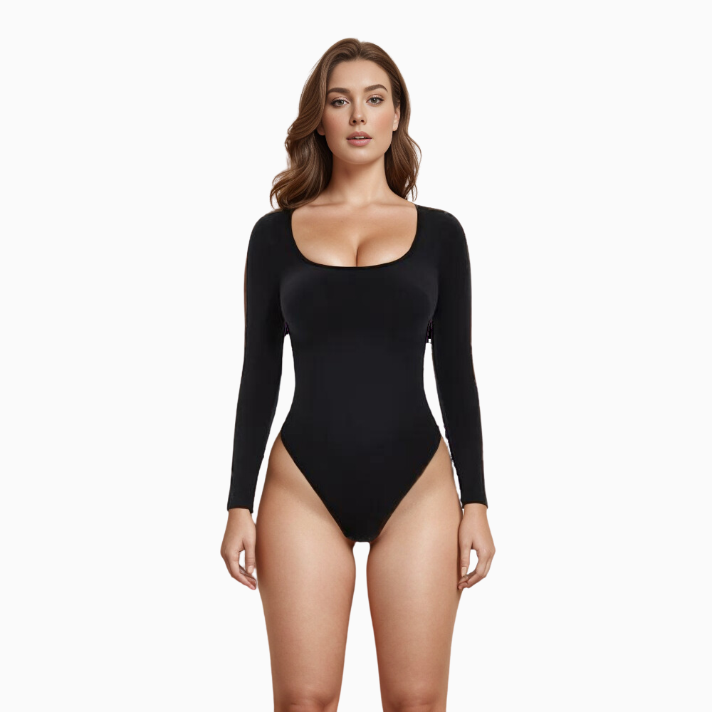 LANGE MOUWEN BODYSUIT