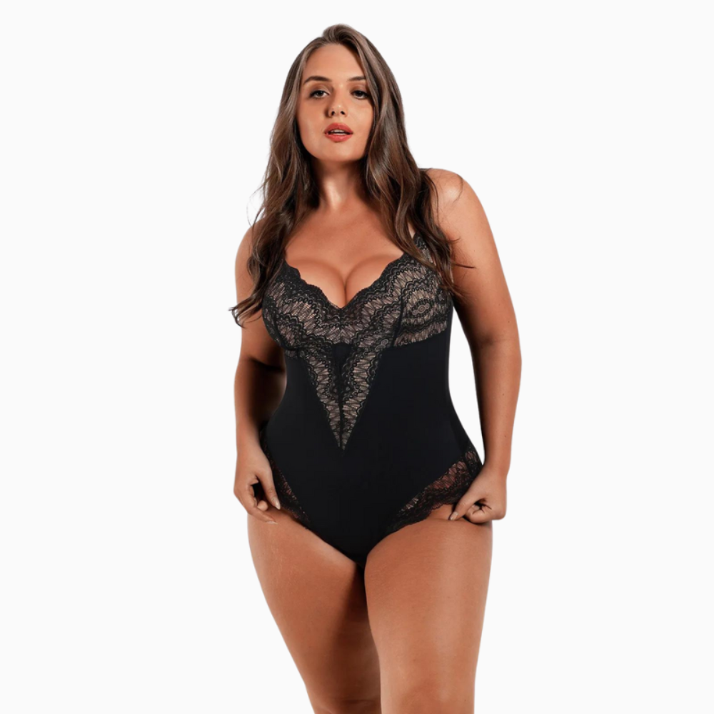 V-HALS BODYSUIT