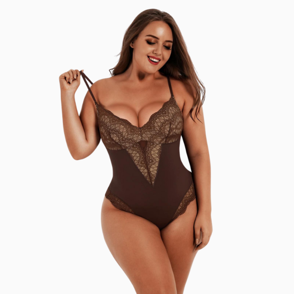 V-HALS BODYSUIT