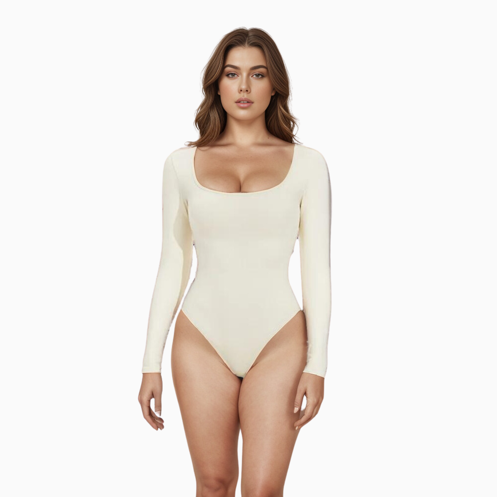 LANGE MOUWEN BODYSUIT