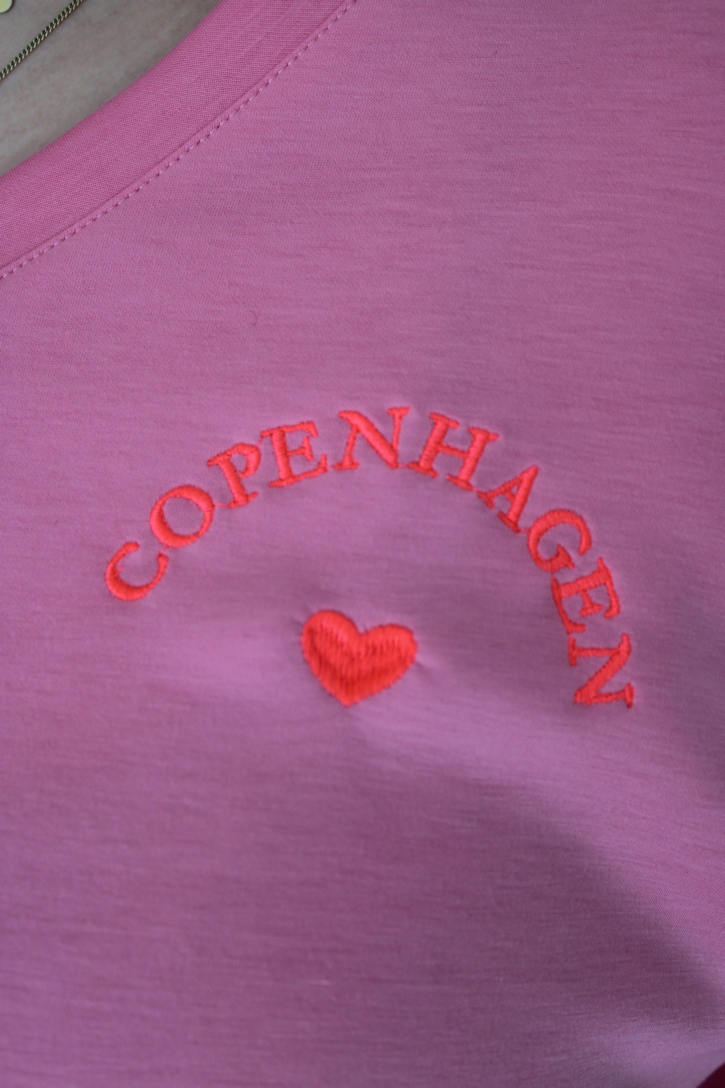 Copenhagen t-shirt roze