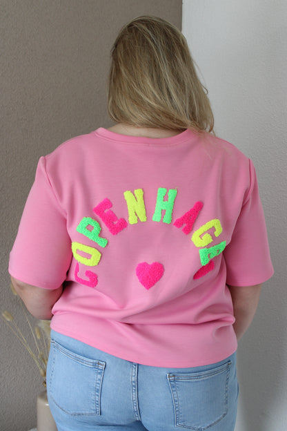 Copenhagen t-shirt roze