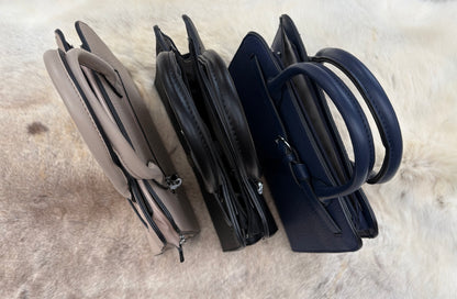 Middelgrote tas met riemdetail